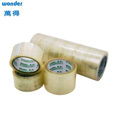 Şeffaf Özel Baskılı BOPP Teyp, Düşük Gürültülü Paket Teyp 24mm x 50m