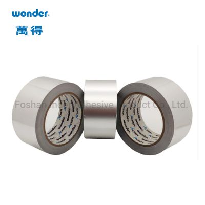 Mat Yüksek Sıcaklık Alüminyum Folyo 2 Inch 0.080mm Kalınlığı Tek Taraflı