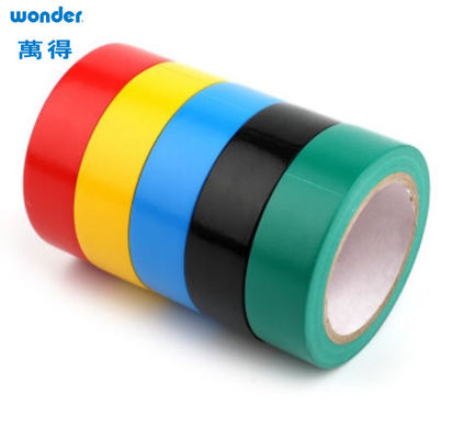 Soğuğa dayanıklı Wonder PVC yalıtım bantı, alev karşıtı 50 mm siyah yalıtım bantı