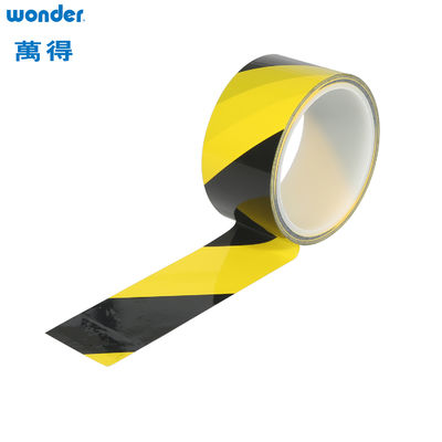 Wonder OPP Uyarı PVC yapışkan bantlar Sarı Siyah Renk İçeride Kullanımı