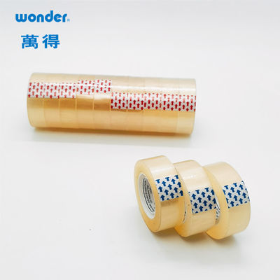 Okul Kullanımı Kahverengi BOPP kendi kendine yapışkan bant, Kutu ambalaj bantı 0.038 mm kalınlığı