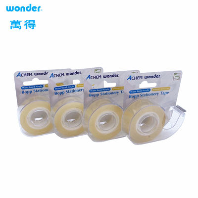 Su bazlı OPP bant kesicisi dağıtıcı 18 mm genişliğinde yazıcılık kullanımı