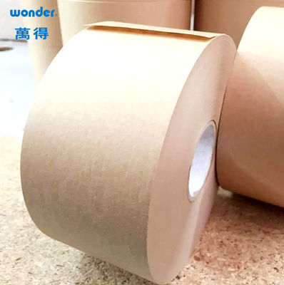 Liner Su Aktif Kahverengi Kraft Kağıt Teyp 1200mm Genişliği Kutular İçin