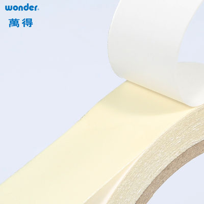 Wonder No. 63342 Solvent tabanlı 90mikronluk iki taraflı doku bandı ve çıkartma kağıdı